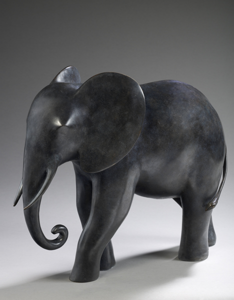 Brigitte Teman - Elephant Bronze H 70 cm | 27 in Edition de 8 © Marciano Contemporary